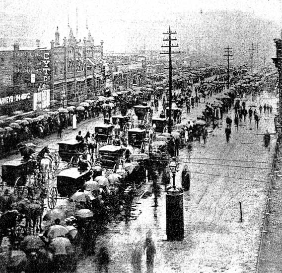 A Rainy Day on Michigan Avenue