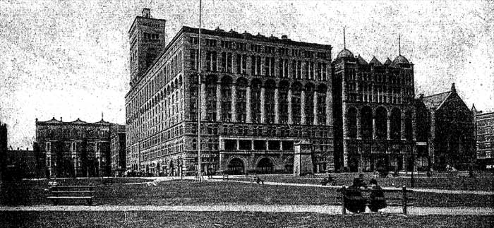 A View of the Auditorium in 1890