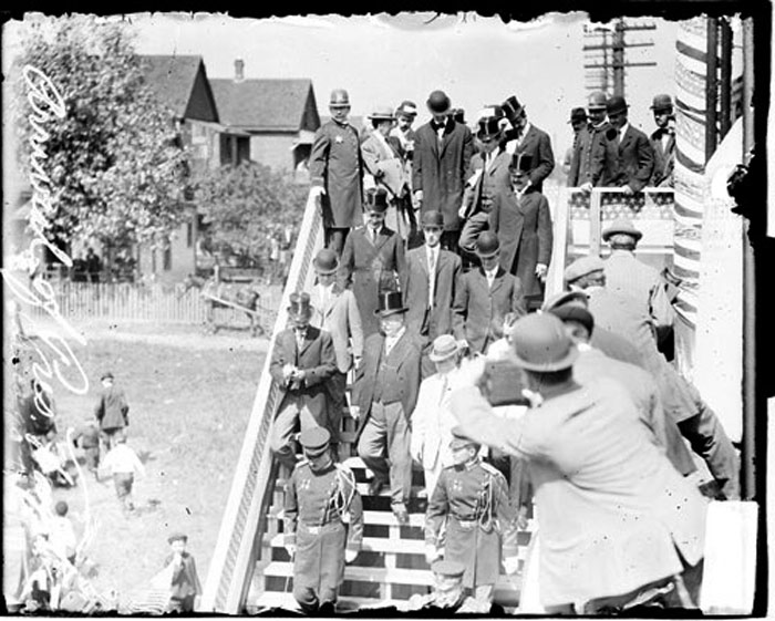 President Taft in Chicago