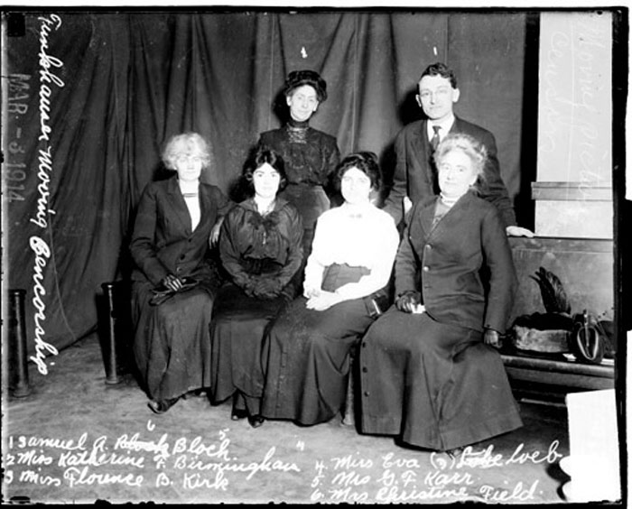 Group Portrait of the Funkhauser Moving Picture Censorship Group