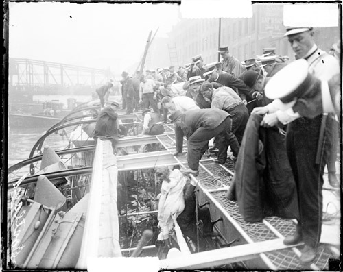 Eastland Disaster, girl's body